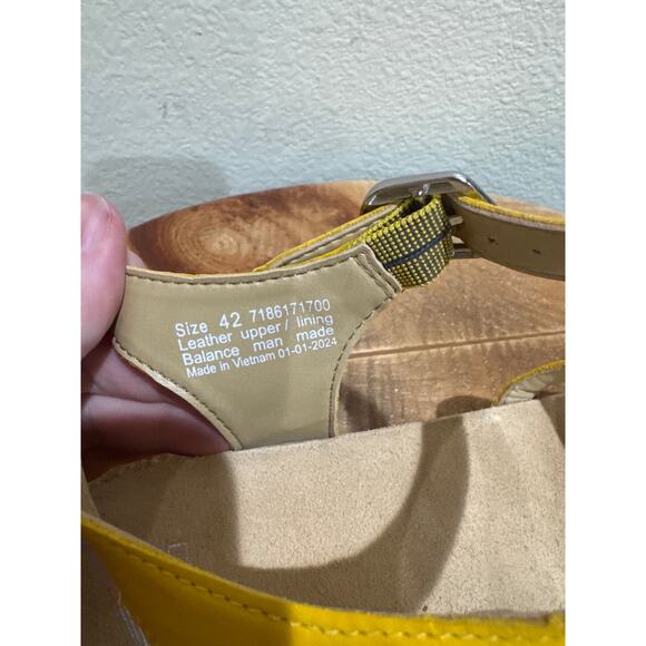 Dansko Roxie Yellow Sandals size 42 (11.5) - Picture 8 of 8